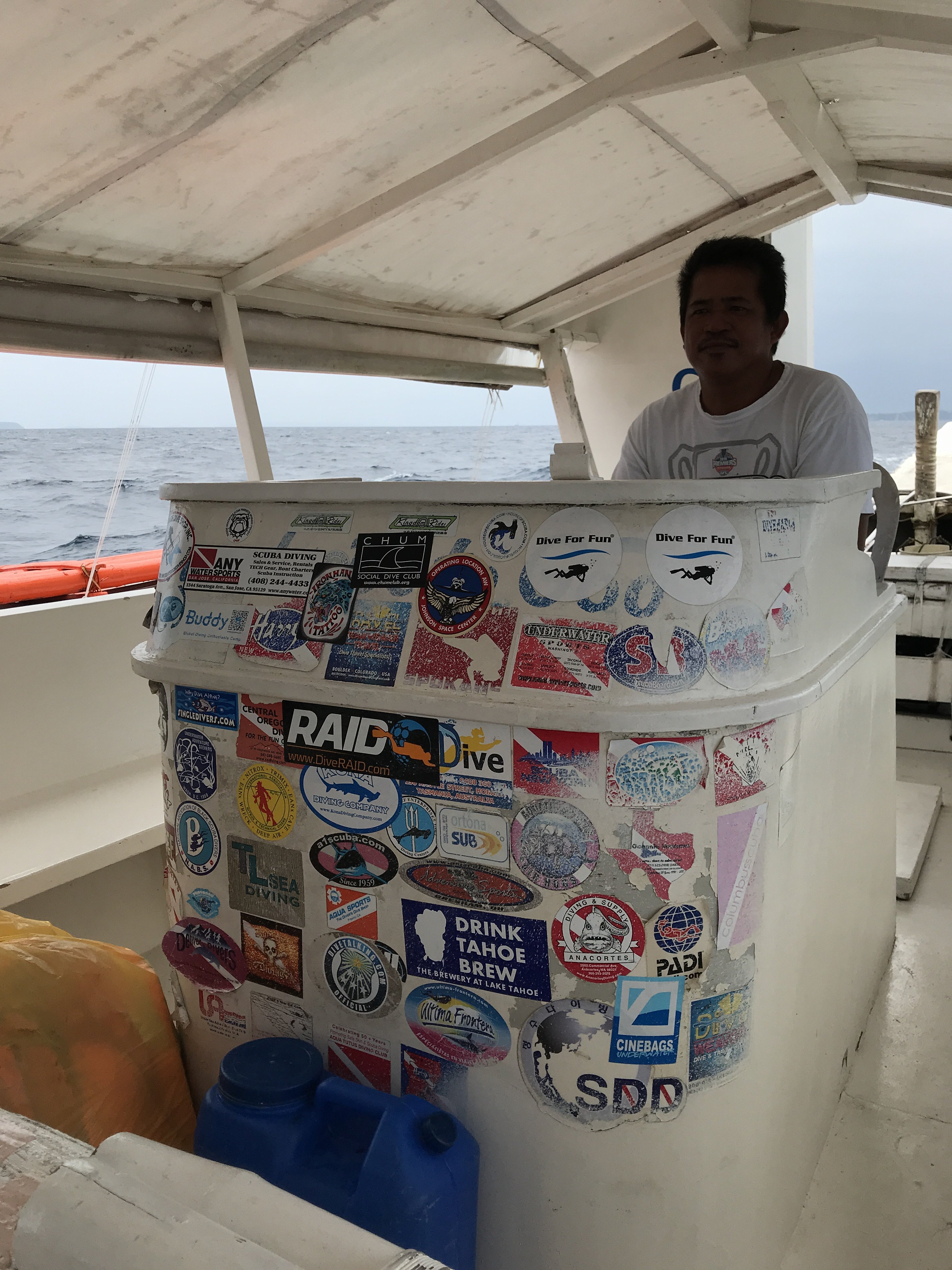 tagged the boat