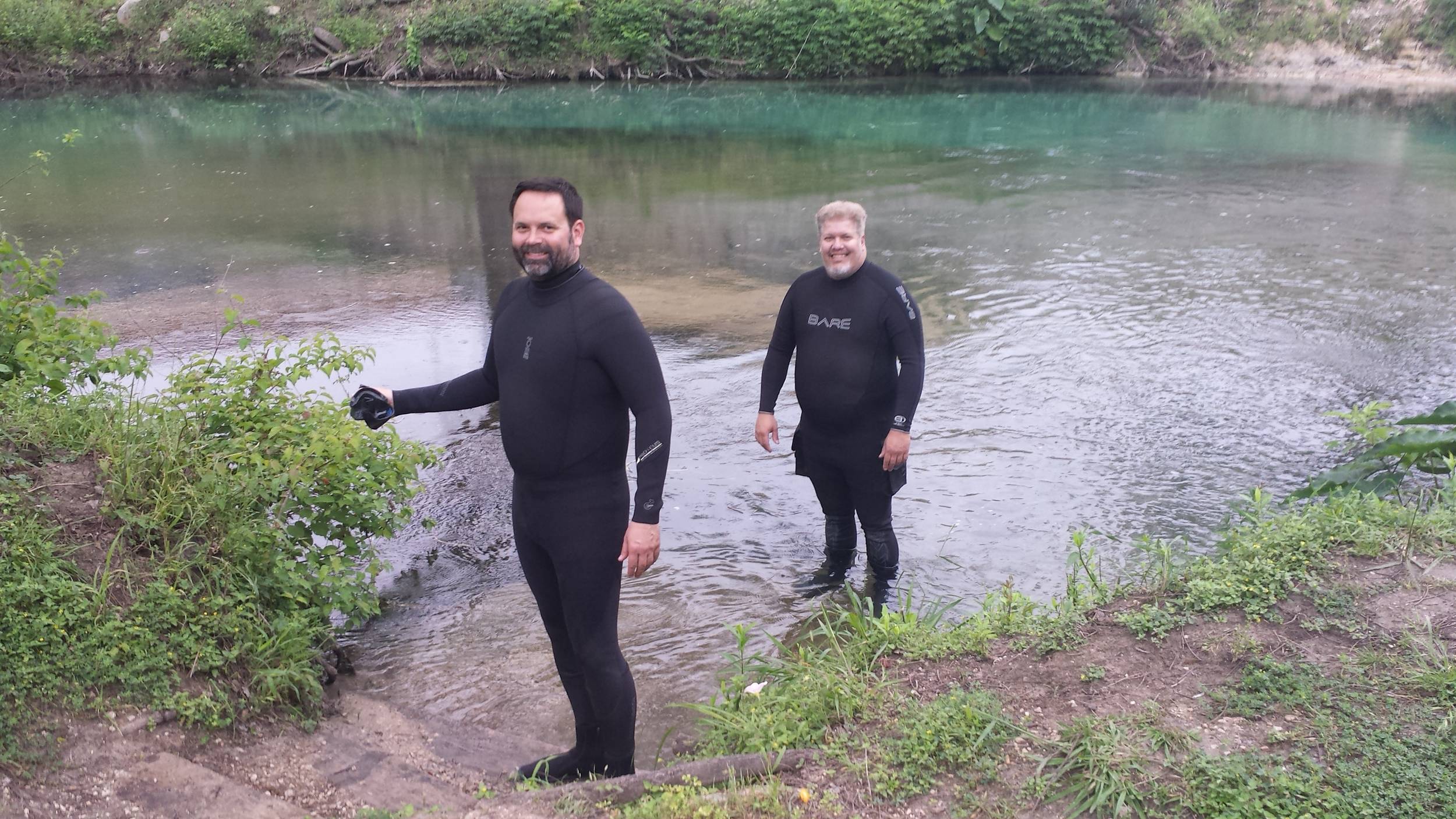 Testing out the waters