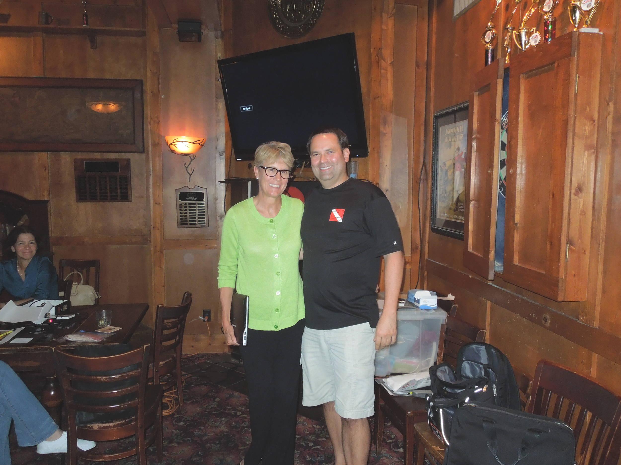 Thanking our speaker