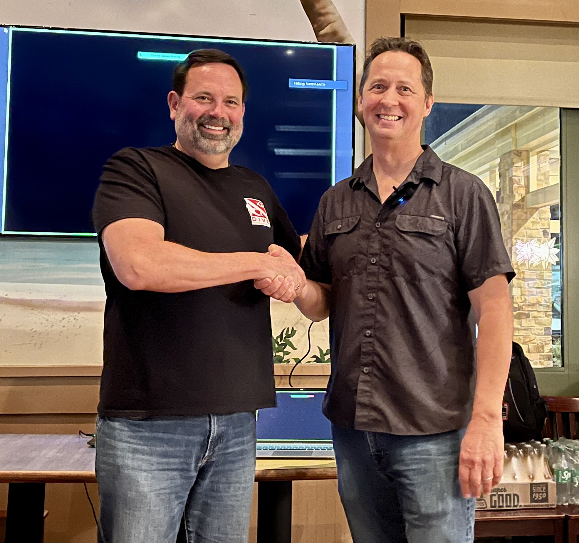 Thanking our speaker