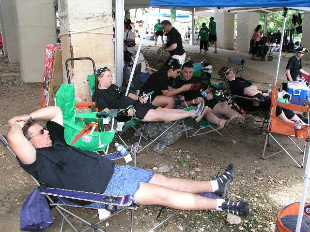 The aftermath of race 1