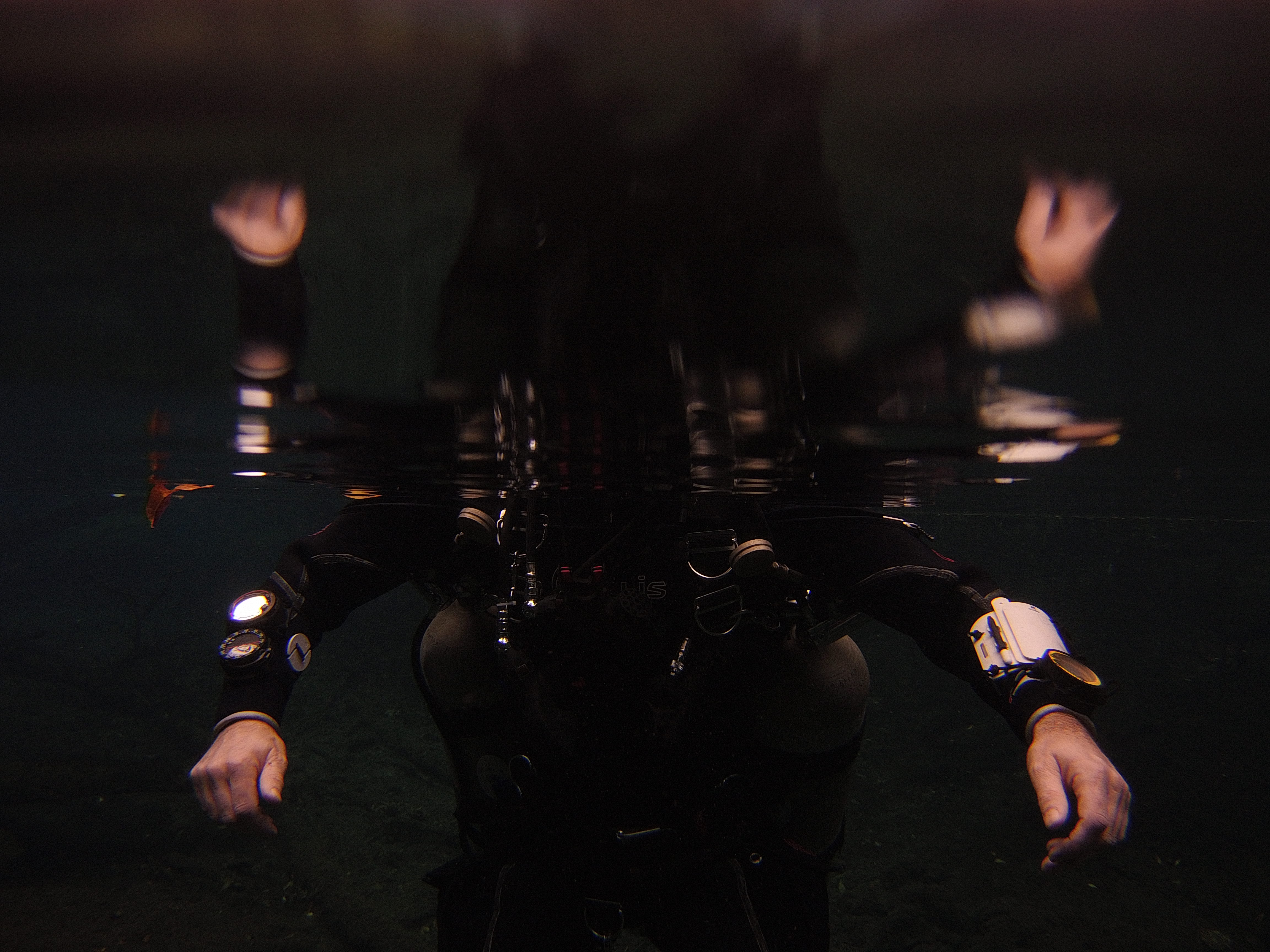 The headless man