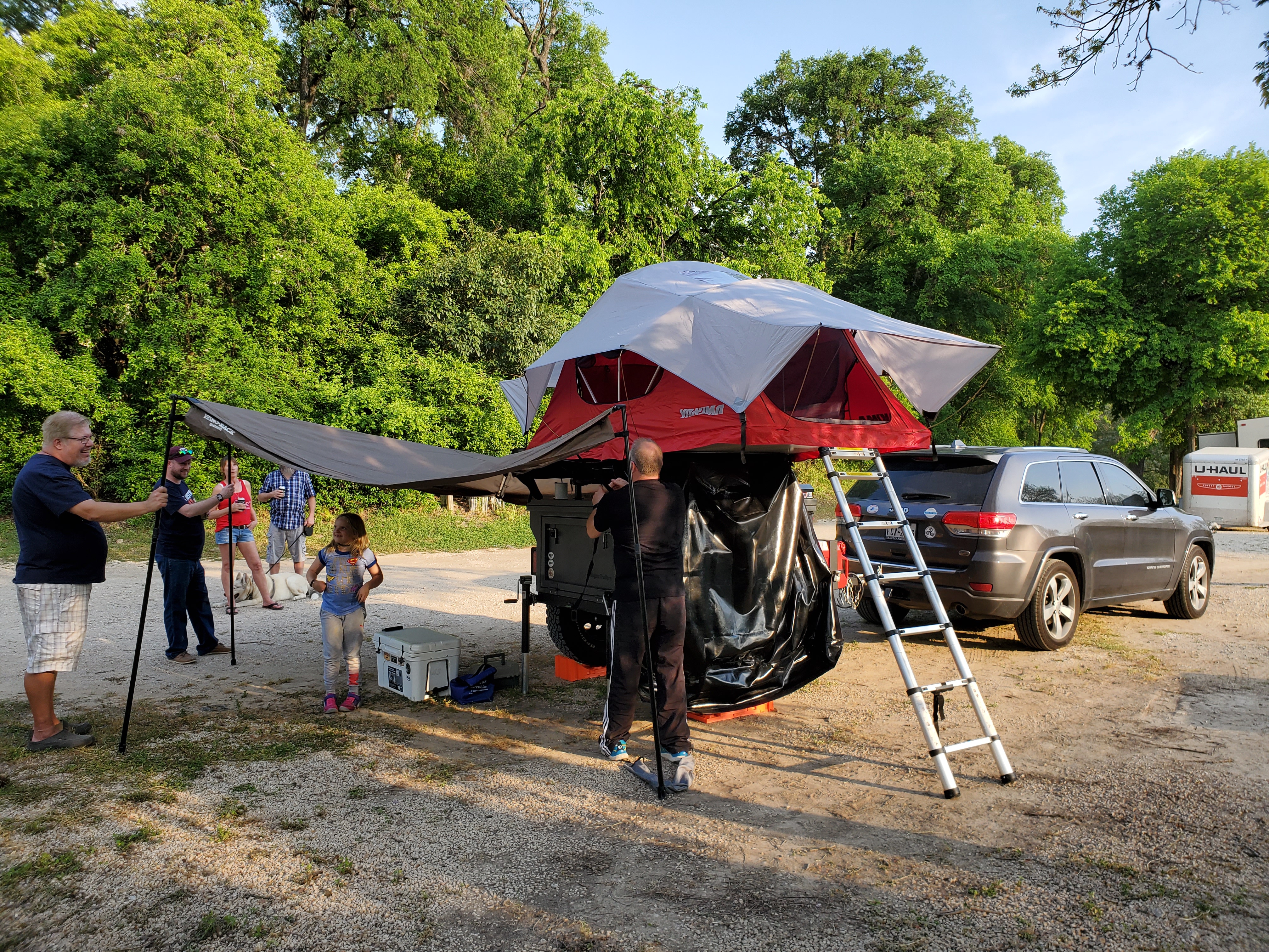 The Mighty Sky Tent And Her 270 Degree Awning