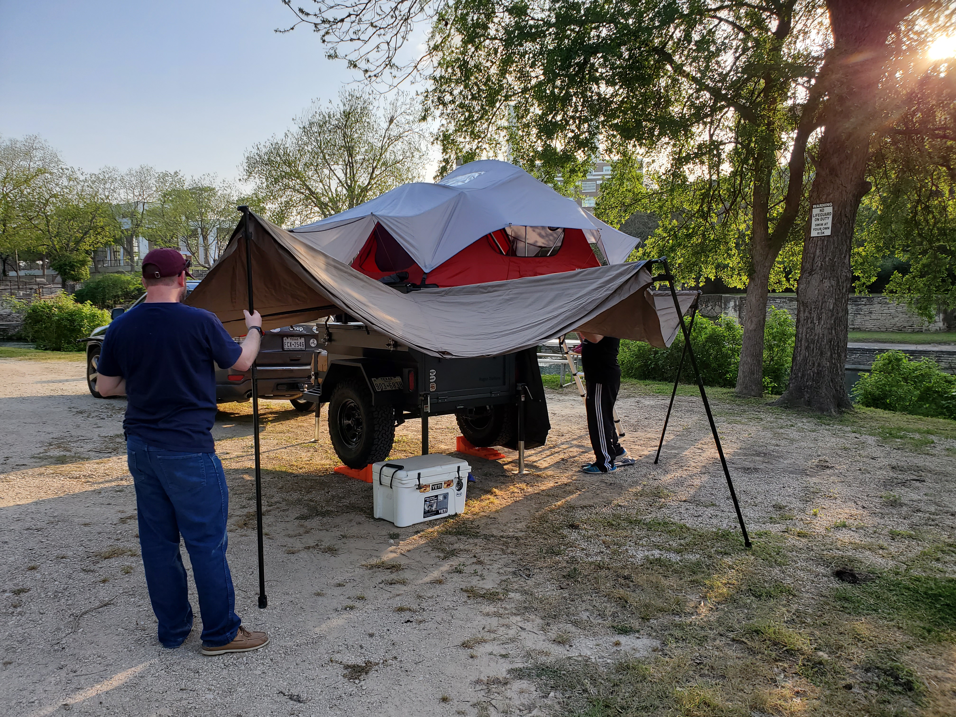 The Mighty Sky Tent Has A SKIRT