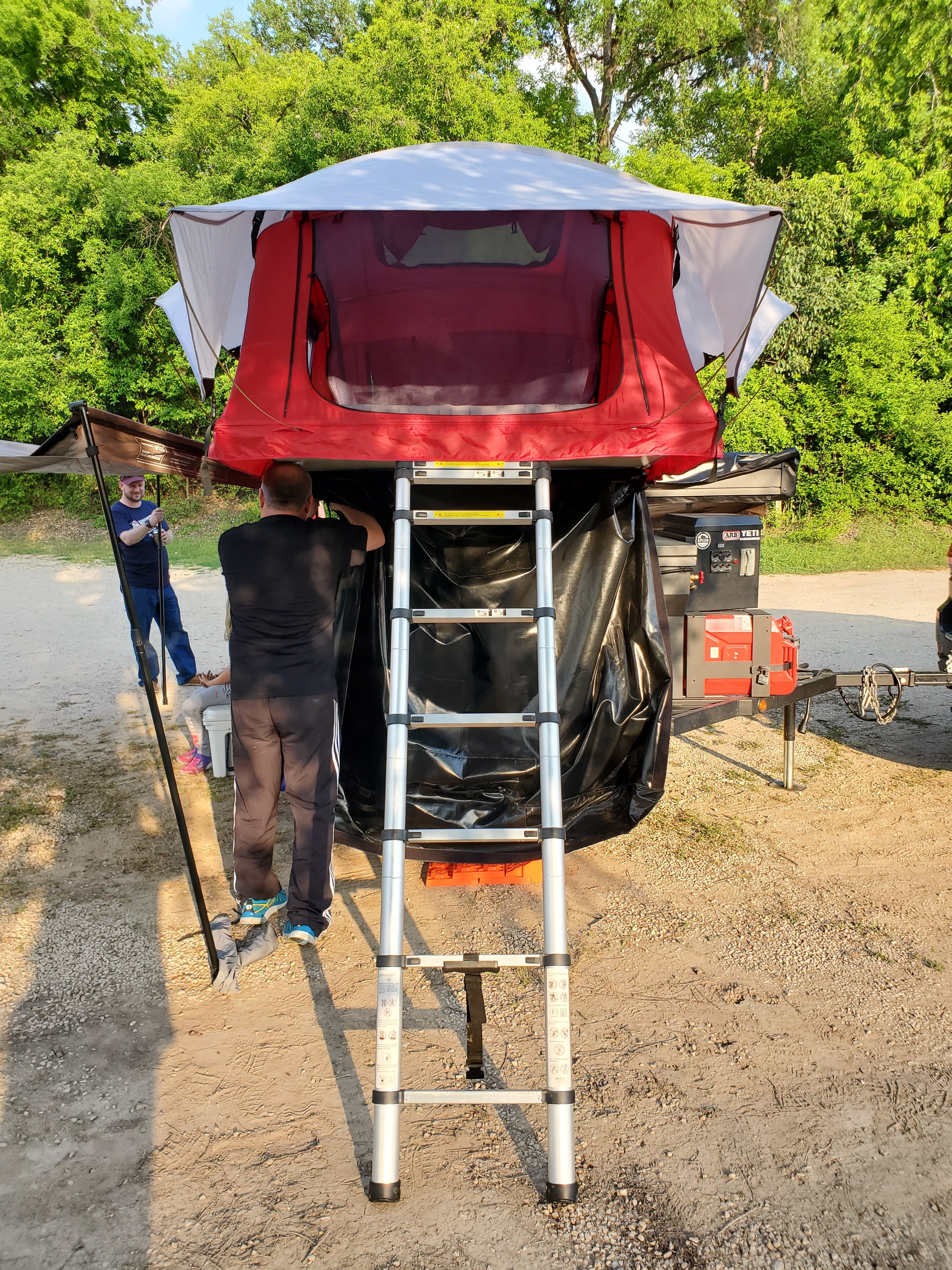 The Mighty Sky Tent Ladder