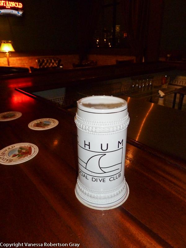 The most awesome mug ever on its maiden voyage