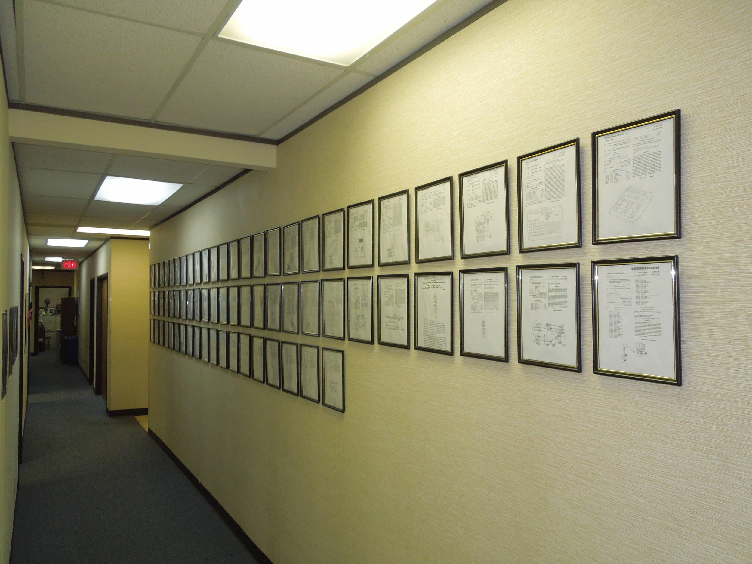 The patent wall