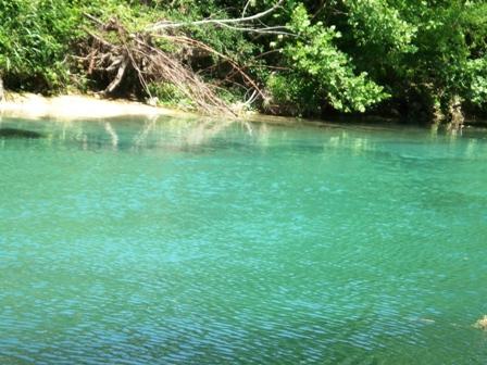 The river