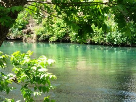 The river