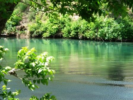The river