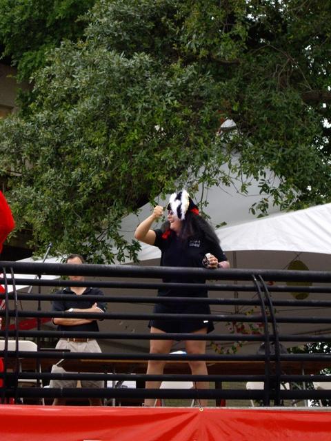 The She Pirate Cheering Away