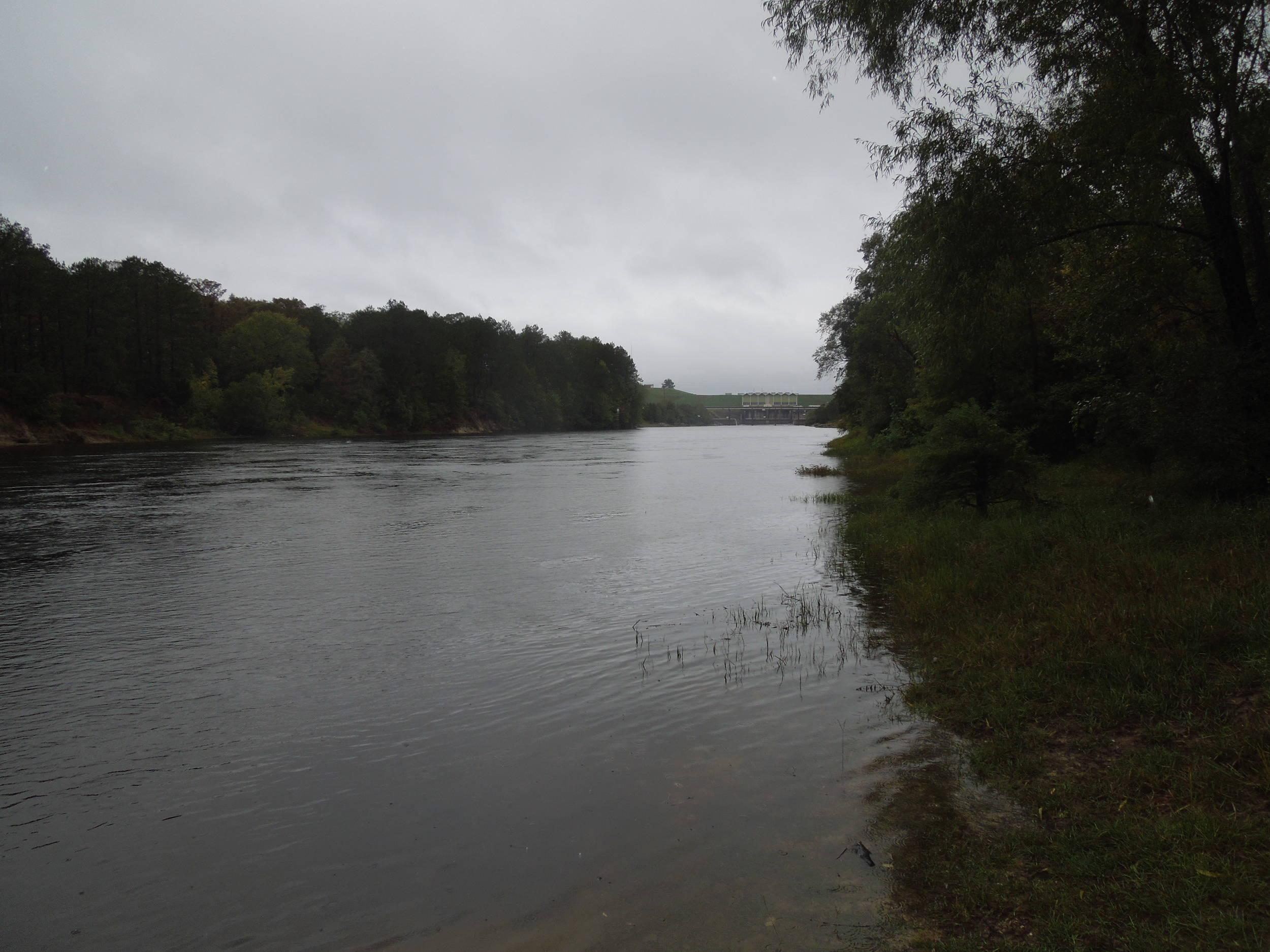the Toledo Bend turbine channel
