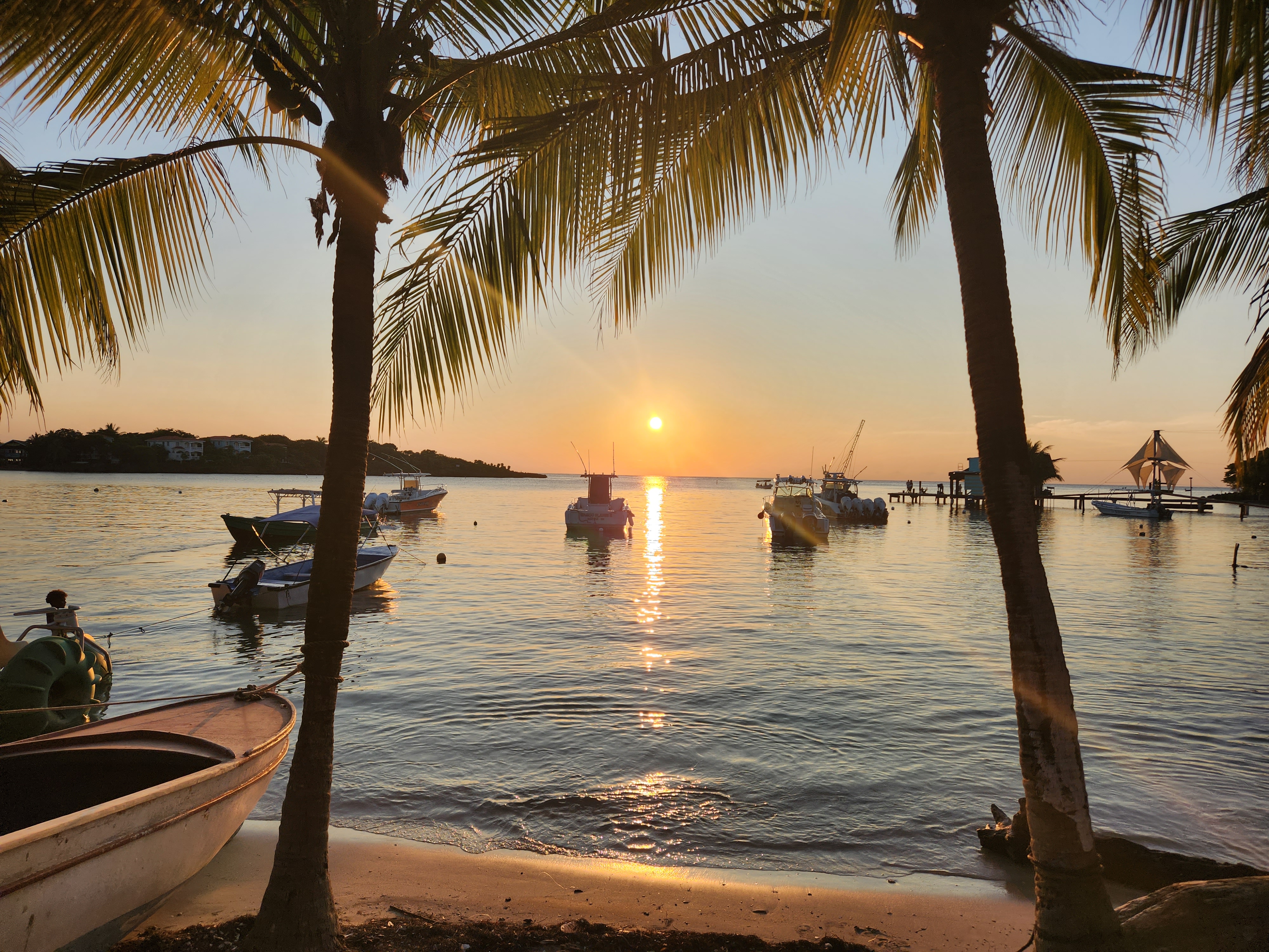 The view from the West End