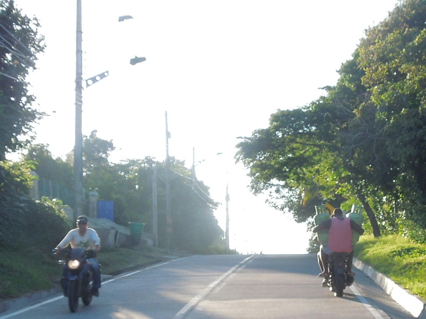 they transported damn near everything by motorbike