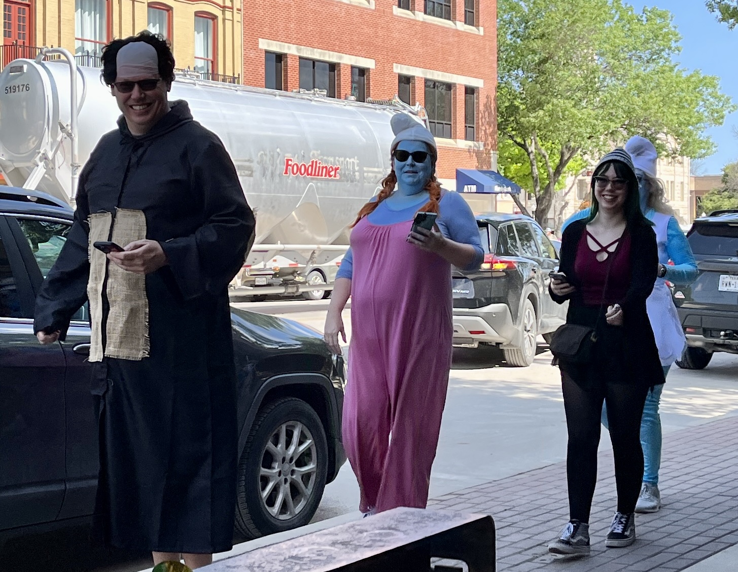 Things I didn’t expect to see at lunch