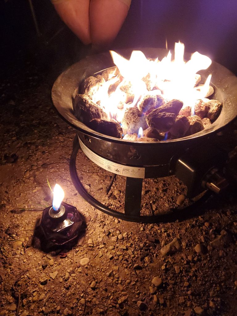 Thursday night's campfire