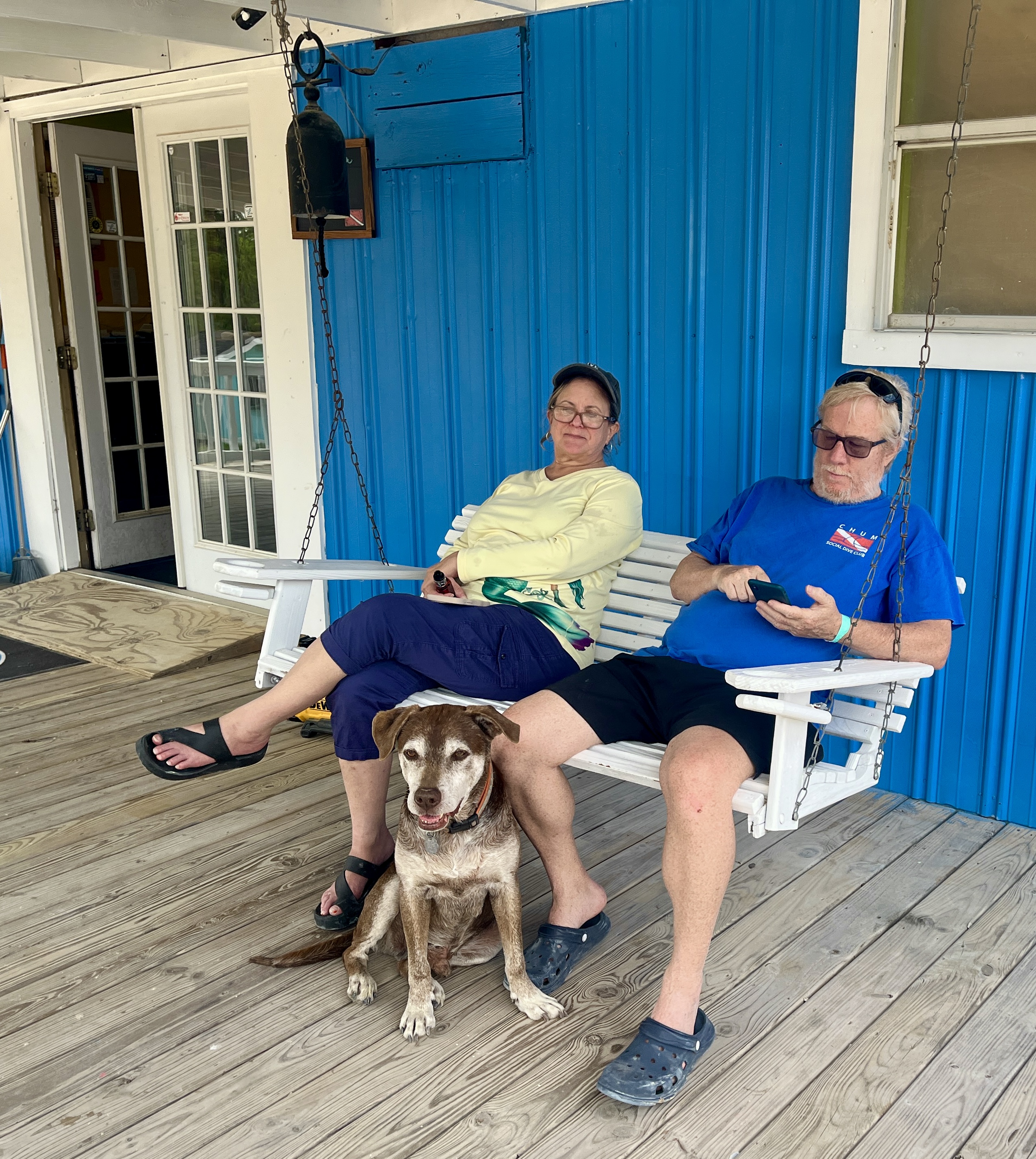 Todd & Marci made a friend