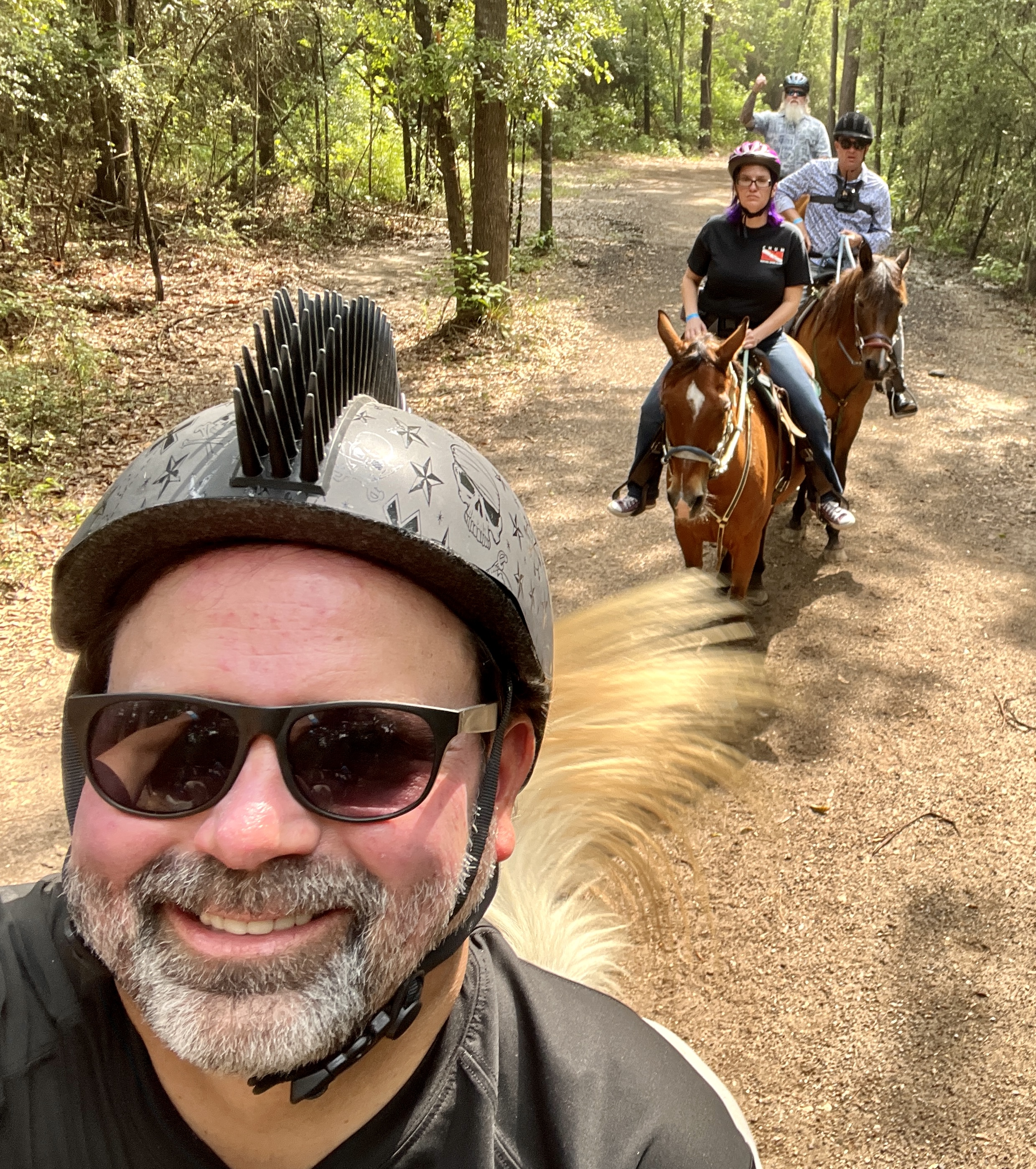 Trail riding