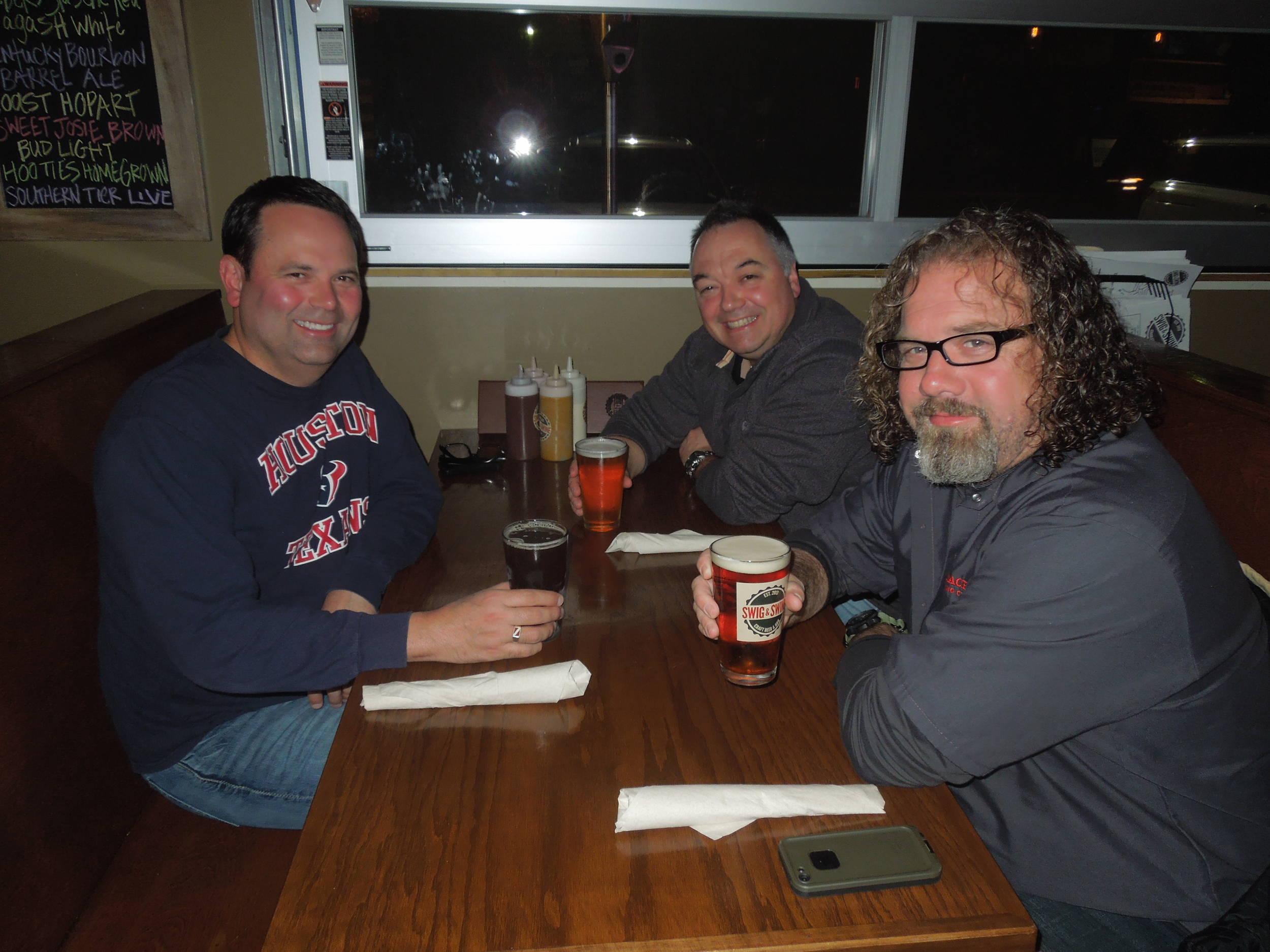 Trip wrap-up dinner