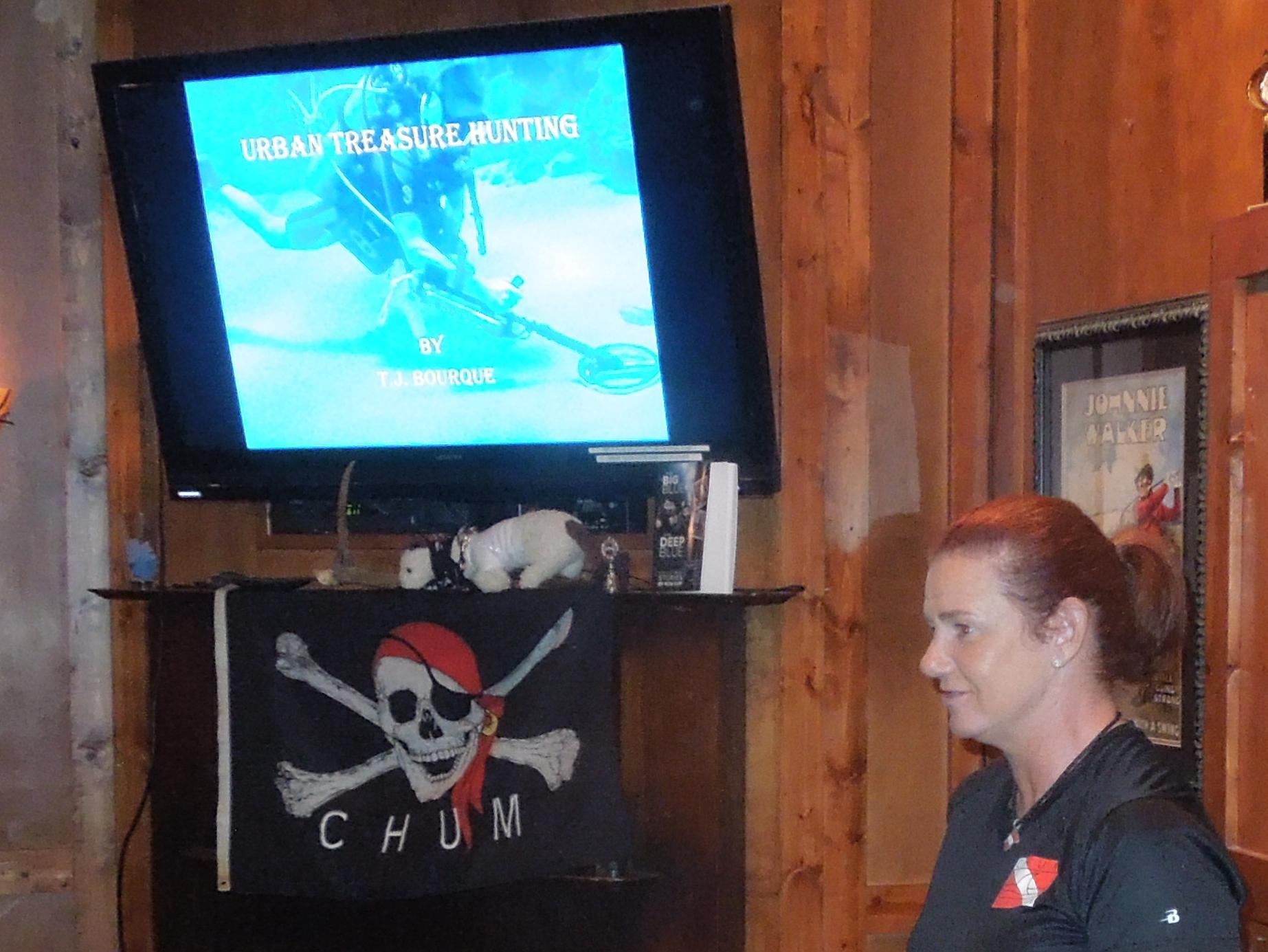 Vanessa doing the announcement thing