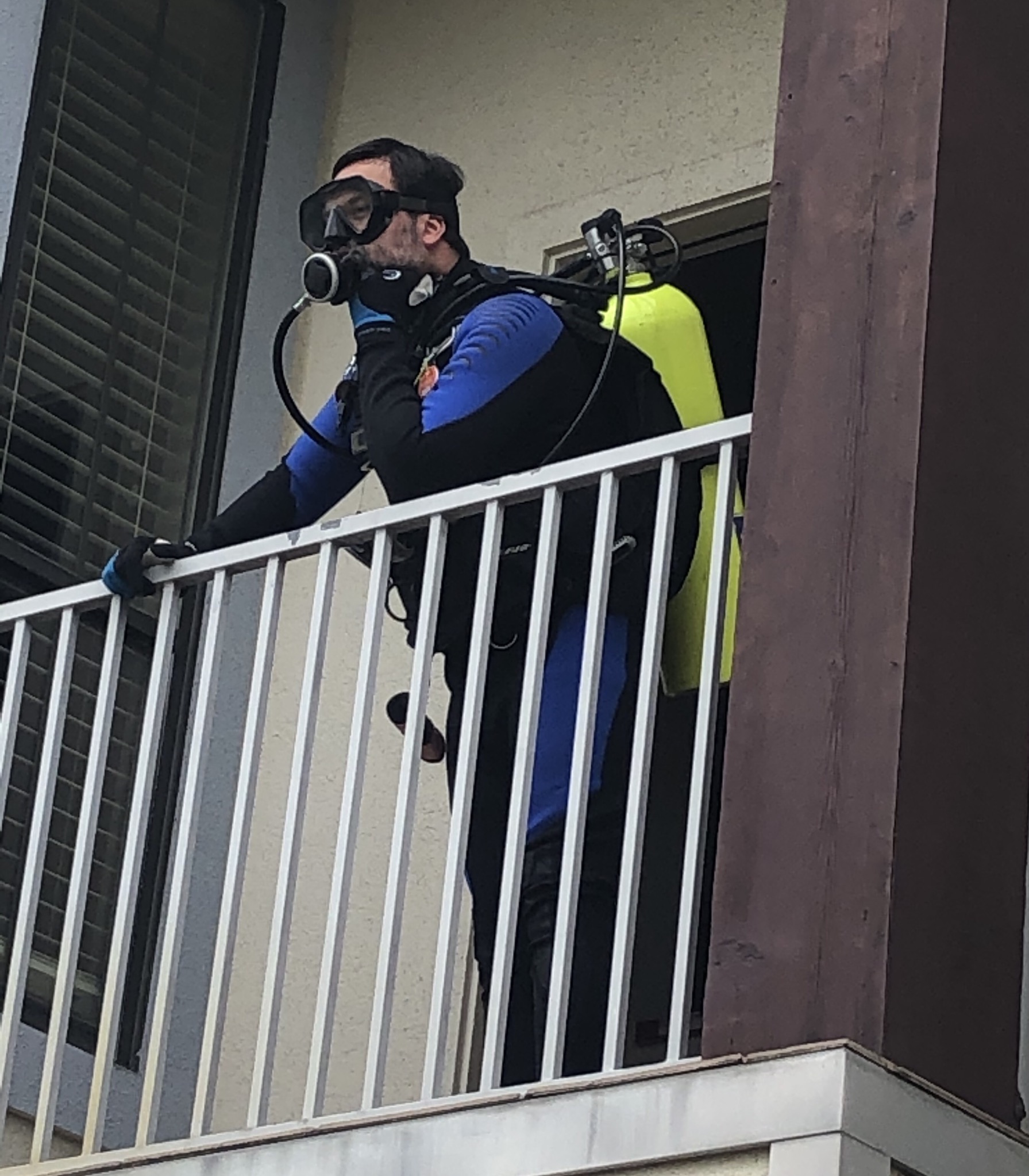 Waiting for the pool to open again