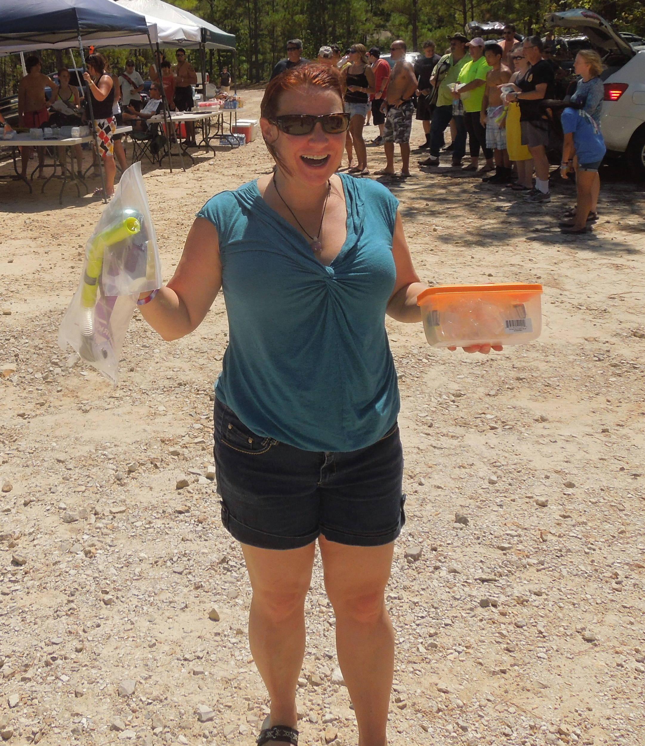 wanderwoman took home a mask & snorkel