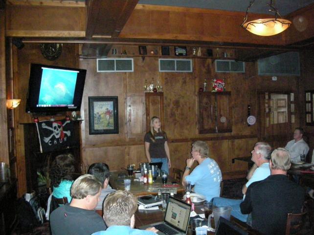 Waterproof, our October speaker