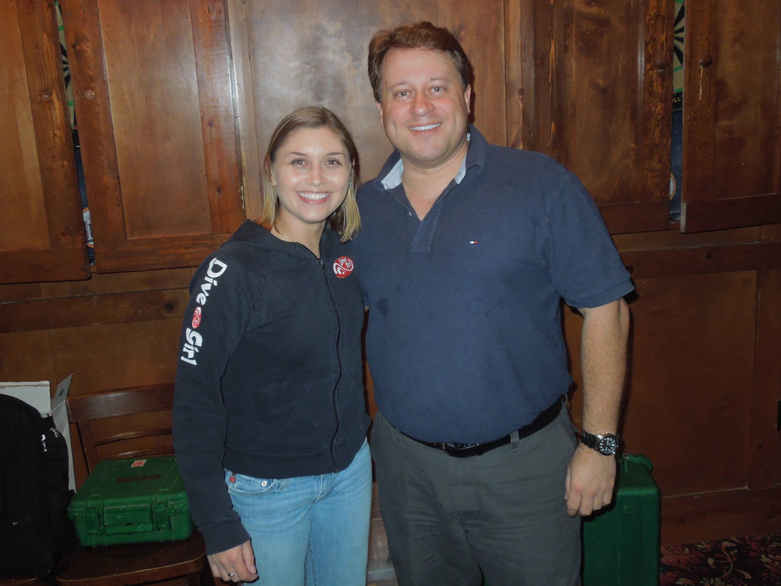 Waterproof thanking our speaker