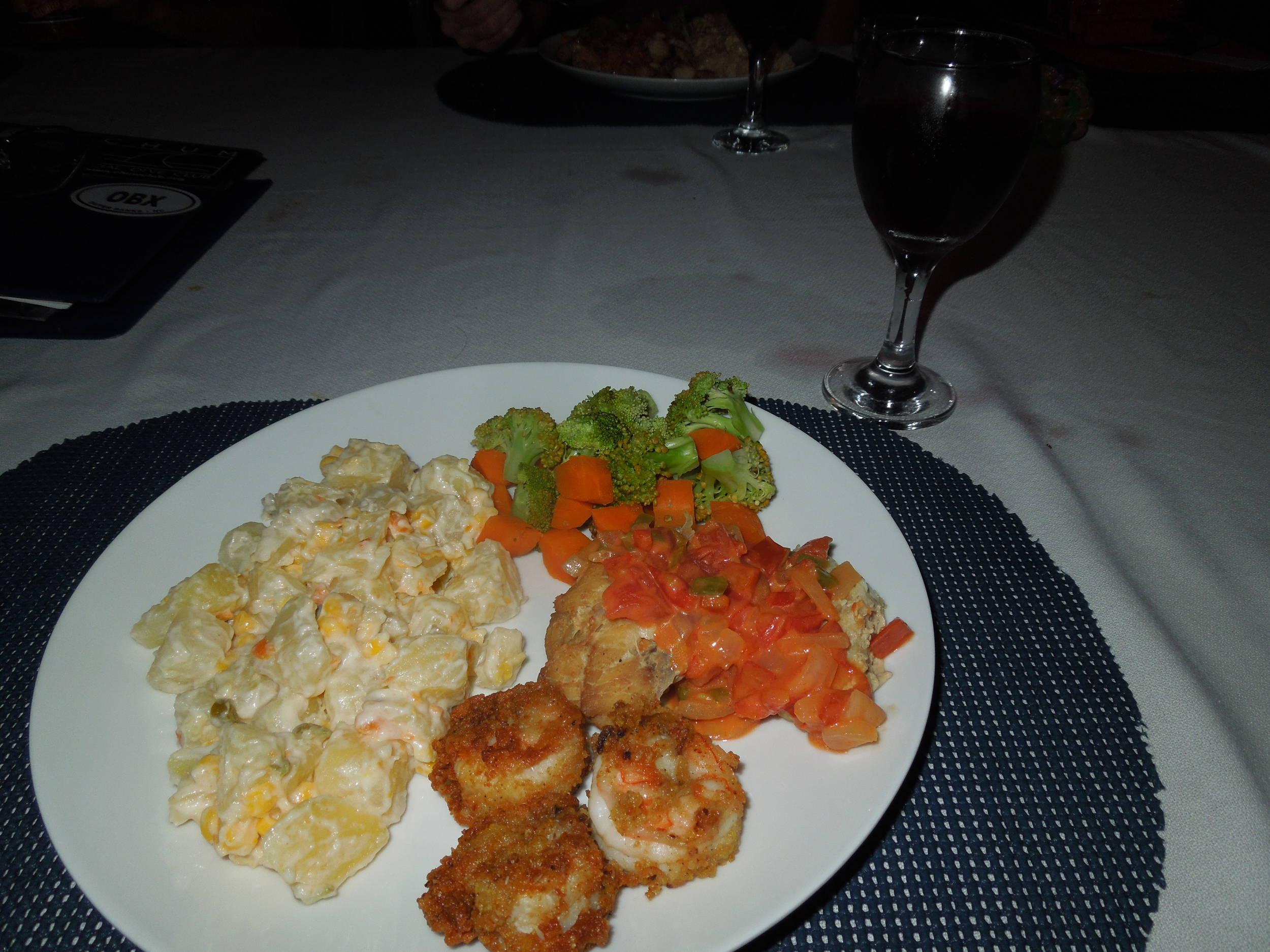 we were well-fed on Coiba