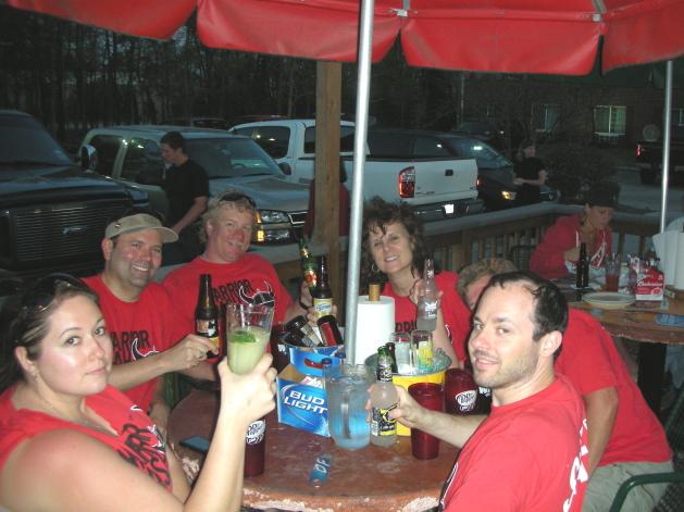 Well-earned beverages