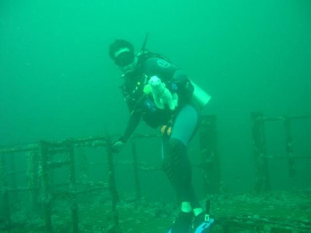 Wet diving the Oriskay