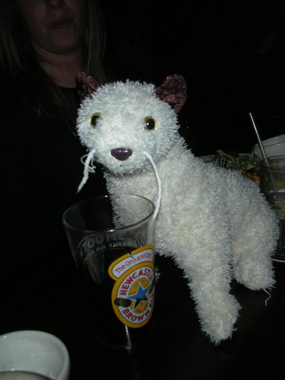 Wet gets her...his...IT'S drink on