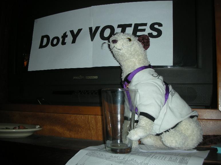 Wet guards the ballot box