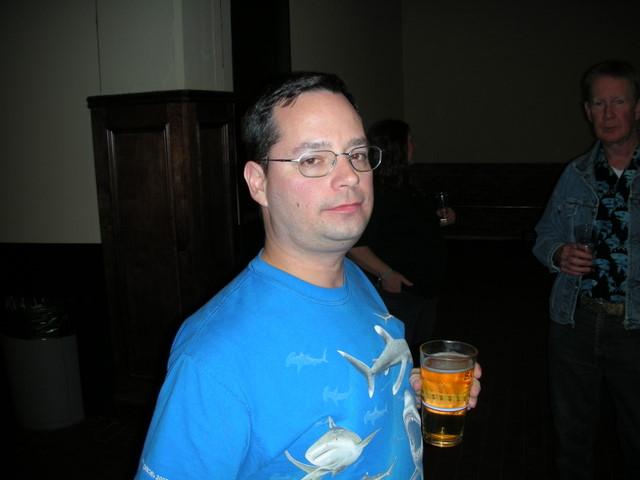 while visions of nudis danced in his head