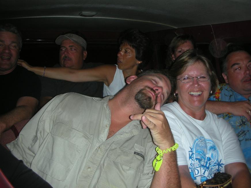 why do we always end up packed in a van?