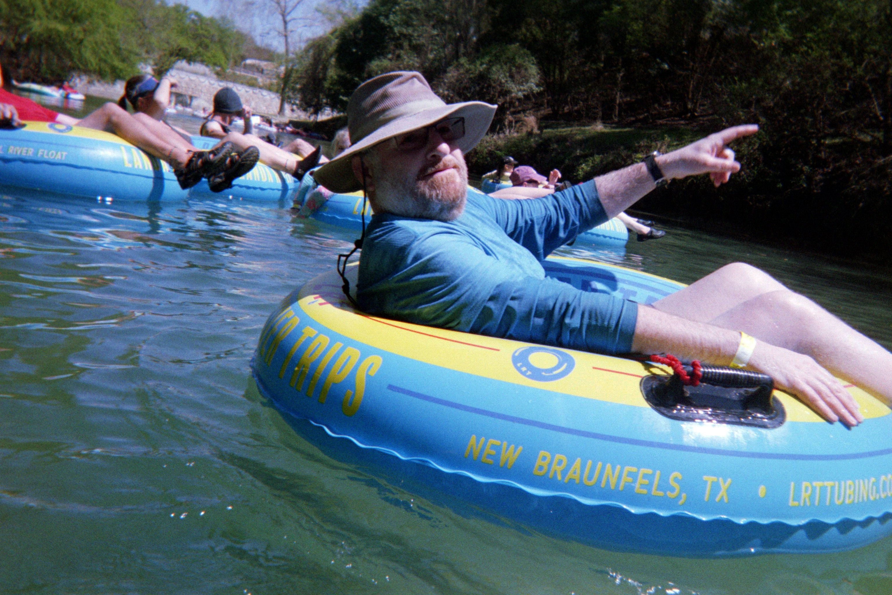 your sunglasses sank over there